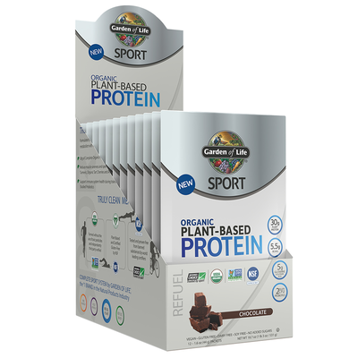 SPORT Organic Plant-Based Protein Chocolate (Garden of Life)