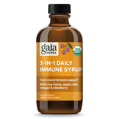 3-IN-1 Daily Immune Syrup (Gaia Herbs)