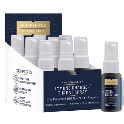 Immune Charge+ Throat Spray (Quicksilver Scientific)