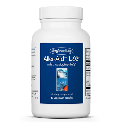 Aller-Aid L-92 with L. acidophilus L-92 (Allergy Research Group)