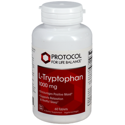 L-Tryptophan 1000mg (Protocol for life balance)