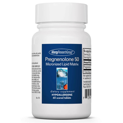 Pregnenolone 50mg Micronized Lipid Matrix (Allergy Research Group)