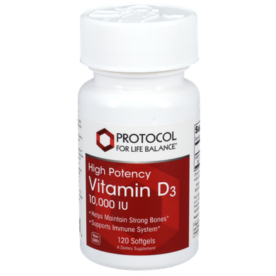 Vitamin D3 10,000IU (Protocol for life balance)