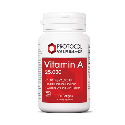 Vitamin A 25,000 IU (Protocol for life balance)