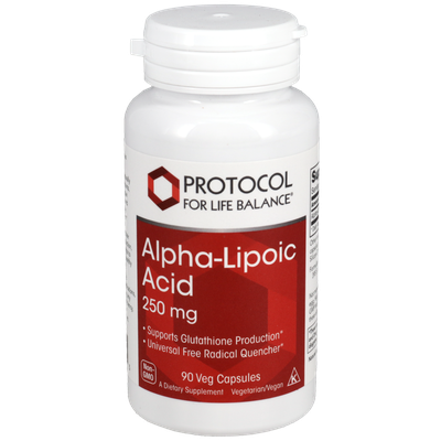 Alpha Lipoic Acid 250mg (Protocol for life balance)