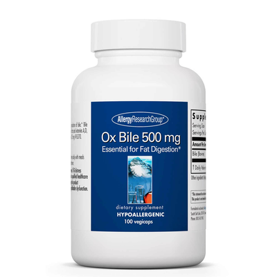 Ox Bile 500mg (Allergy Research Group)