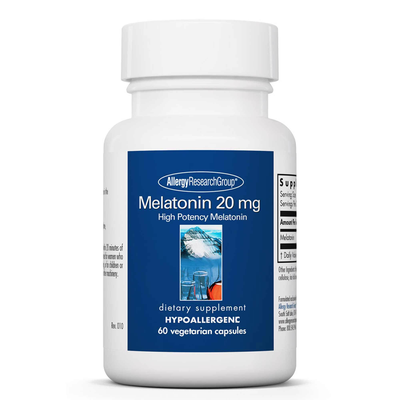 Melatonin 20mg (Allergy Research Group)