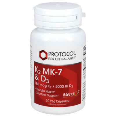 K2 MK-7 and D3 (Protocol for life balance)