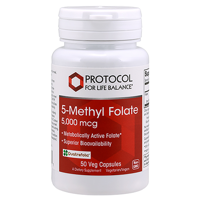 5-Methyl Folate 5000mcg (Protocol for life balance)