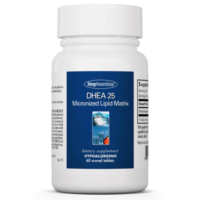 DHEA 25mg Micronized Lipid Matrix (Allergy Research Group)