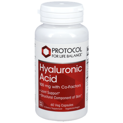 Hyaluronic Acid 100mg with Co-factors (Protocol for life balance)