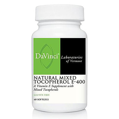 Natural Mixed Tocopherol E-400 (Davinci Labs)