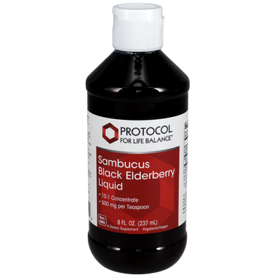 Sambucus Black Elderberry Liquid (Protocol for life balance)