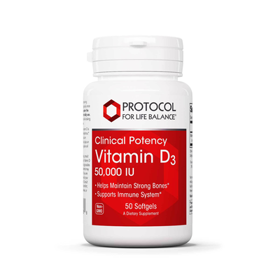 Vitamin D3 50,000 IU (Protocol for life balance)