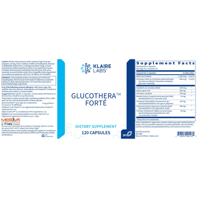 GlucoThera™ Forté (Klaire Labs)