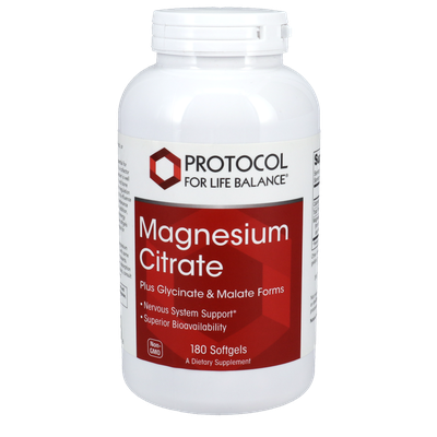 Magnesium Citrate Softgels (Protocol for life balance)