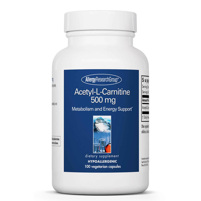 Acetyl L-Carnitine 500mg (Allergy Research Group)