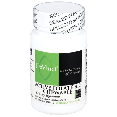 Active Folate B12 Chewable (Davinci Labs)