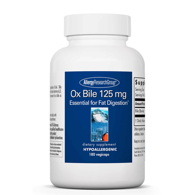 Ox Bile 125mg (Allergy Research Group)