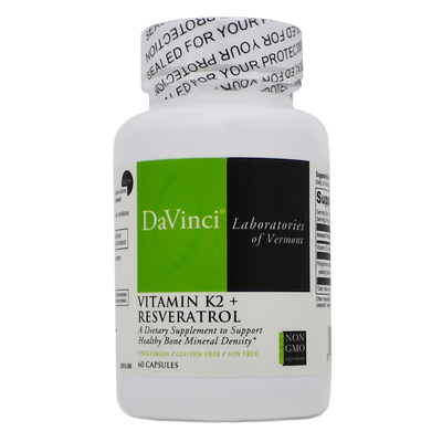 Vitamin K2+ Resveratrol (Davinci Labs)