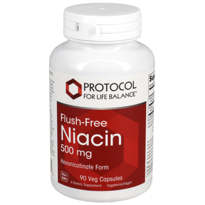 Flush-Free Niacin 500mg (Protocol for life balance)