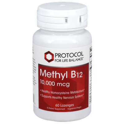 Methyl B12 10,000mcg (Protocol for life balance)