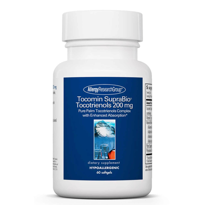 Tocomin SupraBio Tocotrienols 200mg (Allergy Research Group)