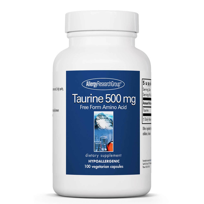 Taurine 500mg (Allergy Research Group)