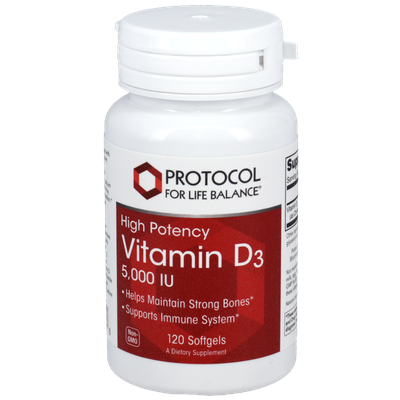 Vitamin D3 5,000IU (Protocol for life balance)