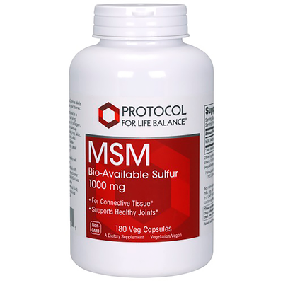 MSM Bio-Available Sulfur (Protocol for life balance)