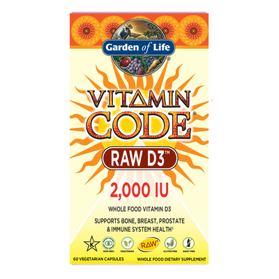 Vitamin Code RAW D3 2000IU (Garden of Life)