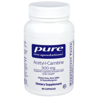 Acetyl-L-Carnitine 500mg (Pure Encapsulations)