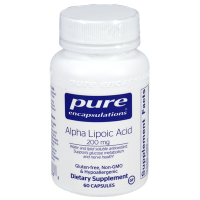 Alpha Lipoic Acid 200mg (Pure Encapsulations)