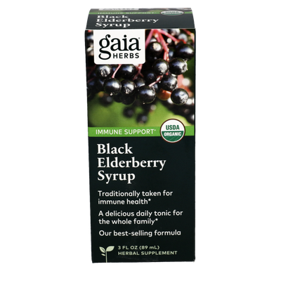 Black Elderberry Syrup (Gaia Herbs)