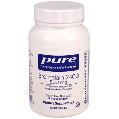 Bromelain 2400 500mg (Pure Encapsulations)