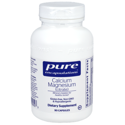 Calcium Magnesium (Citrate) (Pure Encapsulations)