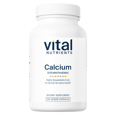 Calcium (citrate/malate) 150mg (Vital Nutrients)