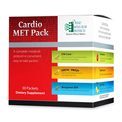 Cardio MET Pack (Ortho Molecular Products)