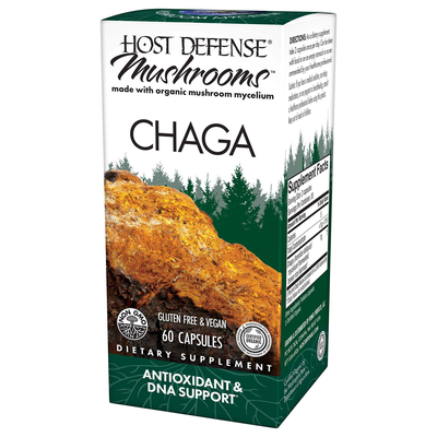 Chaga (Inonotus obliquus) (Host Defense)