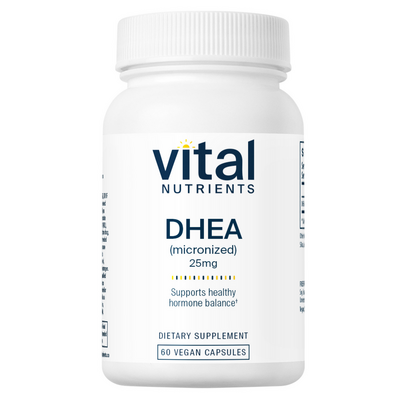 DHEA (micronized) 25mg (Vital Nutrients)