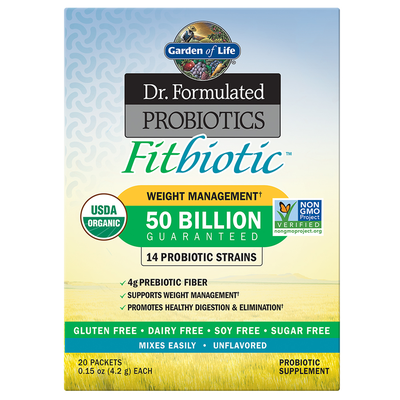 Dr. Formulated PROBIOTICS Fitbiotic (Garden of Life)