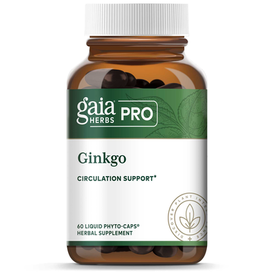 Ginkgo: Circulation Support (Gaia Herbs)