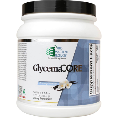 GlycemaCORE Vanilla 485.8g - CA Only (Ortho Molecular Products)