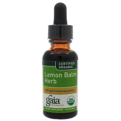 Lemon Balm Dry (Gaia Herbs)