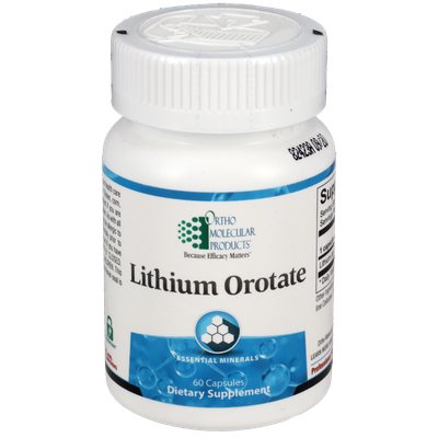 Lithium Orotate 10mg (Ortho Molecular Products)