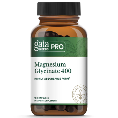 Magnesium Glycinate 400 (Gaia Herbs)