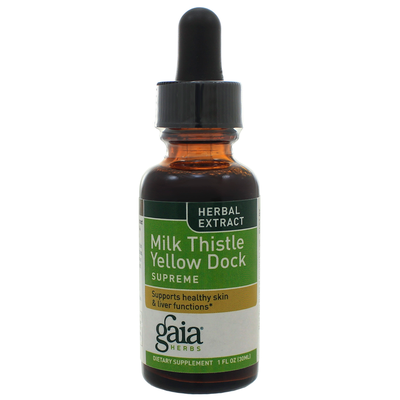 Milk Thistle-Yellow Dock Supreme (Gaia Herbs)