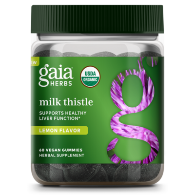 Milk Thistle Gummies (Gaia Herbs)