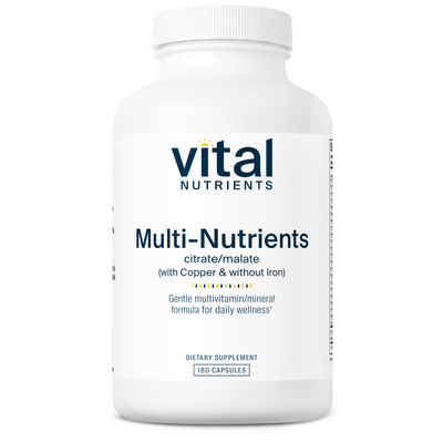 Multi-Nutrients 2 Citrate/Malate Formula (Vital Nutrients)