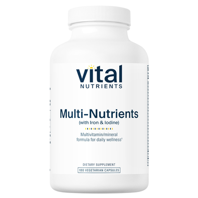 Multi-Nutrients w/Iron and Iodine (Vital Nutrients)